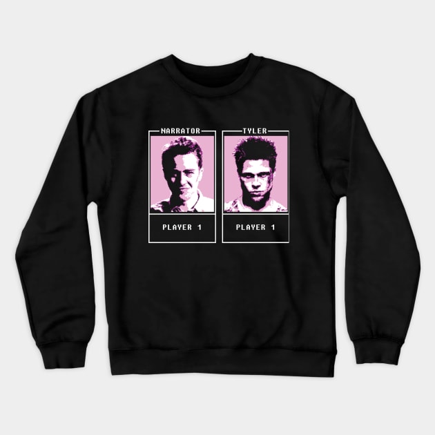 Fight Club: Player Select Crewneck Sweatshirt by dutyfreak